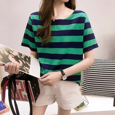 

Women T-Shirts 2019 Summer Shirt Women Casual Black White Short Sleeve O-Neck Ladies Tees Tops Female
