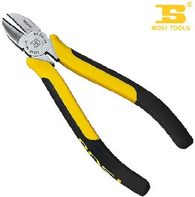 

Bosi Tool 7"/180mm 60CR-V Diagonal Cutting Plier with Double Color Handle