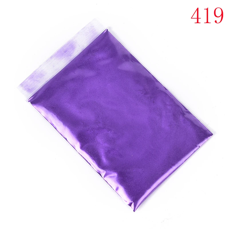 10 г каждого цвета флуоресцентный порошковый пигмент для печати краски, мыло неоновая пудра, лак для ногтей - Цвет: 419