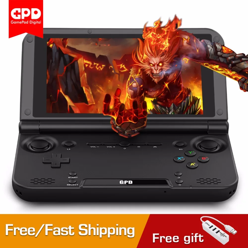 

GPD XD Plus 5.0 Inch Tablet PC handheld gaming consoles 4G/32G Hexa core H-IPS Linux Video Gaming Console 2.1GHz Bluetooth WiFi