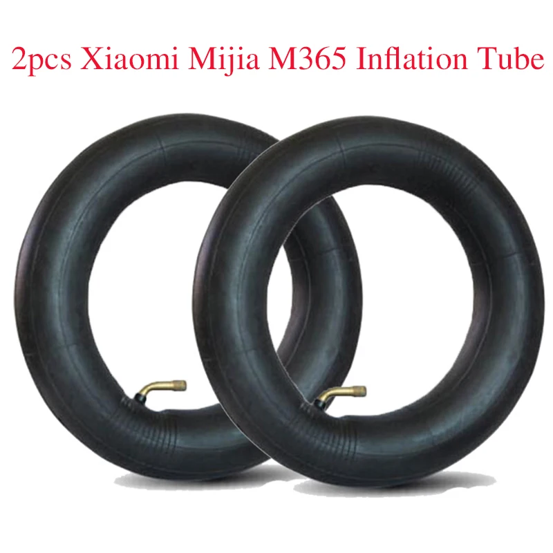 

2pcs Xiaomi Mijia M365 Inflation Tube Tire Solid Tyre Non-Pneumatic Electric Scooter Tire Vacuum Wheel 8 1/2x2 Outer Inner Tube