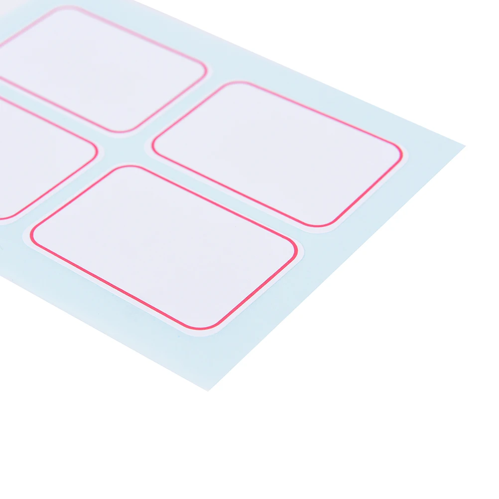 12 Sheets / Pack Self Adhesive Sticky Huge Label Writable Name Stickers Blank Note Labels-in ...
