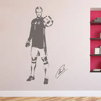 

Manuel Neuer Goalkeeper Football Player Decal Wall Sticker Decal Decor 8396