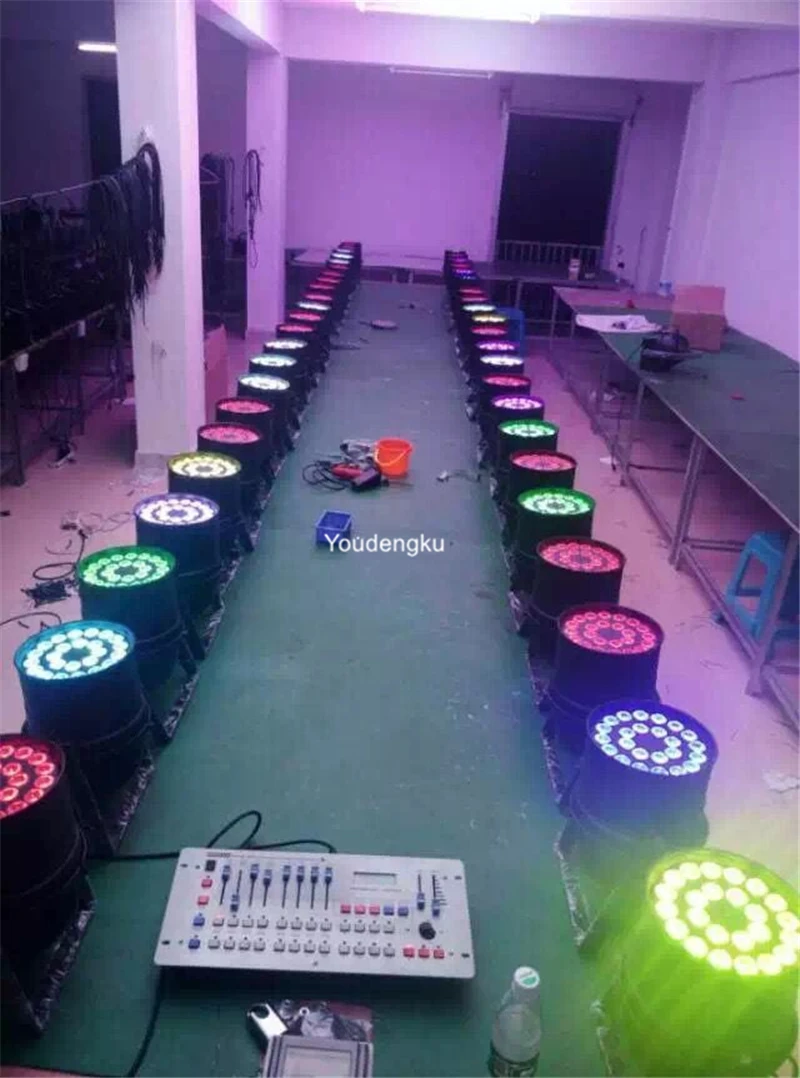 8 шт. 24x10 Вт LED PAR cans10w PAR LED 4in1 RGBW НОМИНАЛЬНОЙ Света