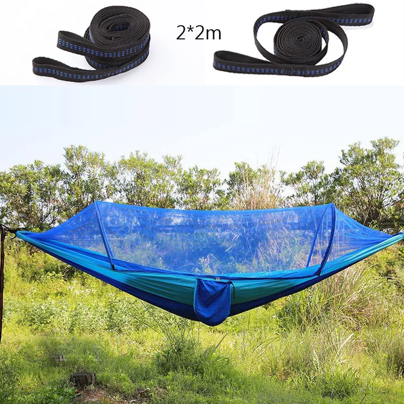 Fashion Outdoor Camping Hammock 290*140cm Automatically Open Mosquito