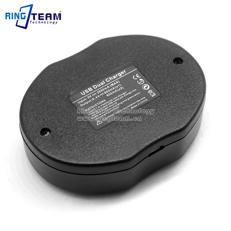 Двухканальное Зарядное устройство USB LCE17 LC E17 для Canon E17E Battery EOS Rebel T6i 750D T6s 760D 77D 200D M3