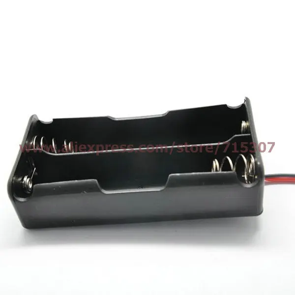 

PHISCALE 5pcs 2x18650 Battery Holder Case With Wire Leads