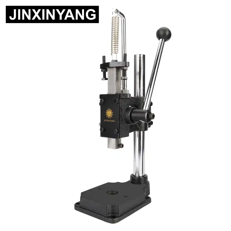 JINXINYANG Punching machine Leather Manual press Stamping Machine Hand