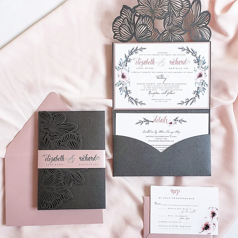  Wedding Invitation Metal Cutting Die Scrapbooking Craft Die Cut for DIY Paper Cards Making Love Hom - 33026449554