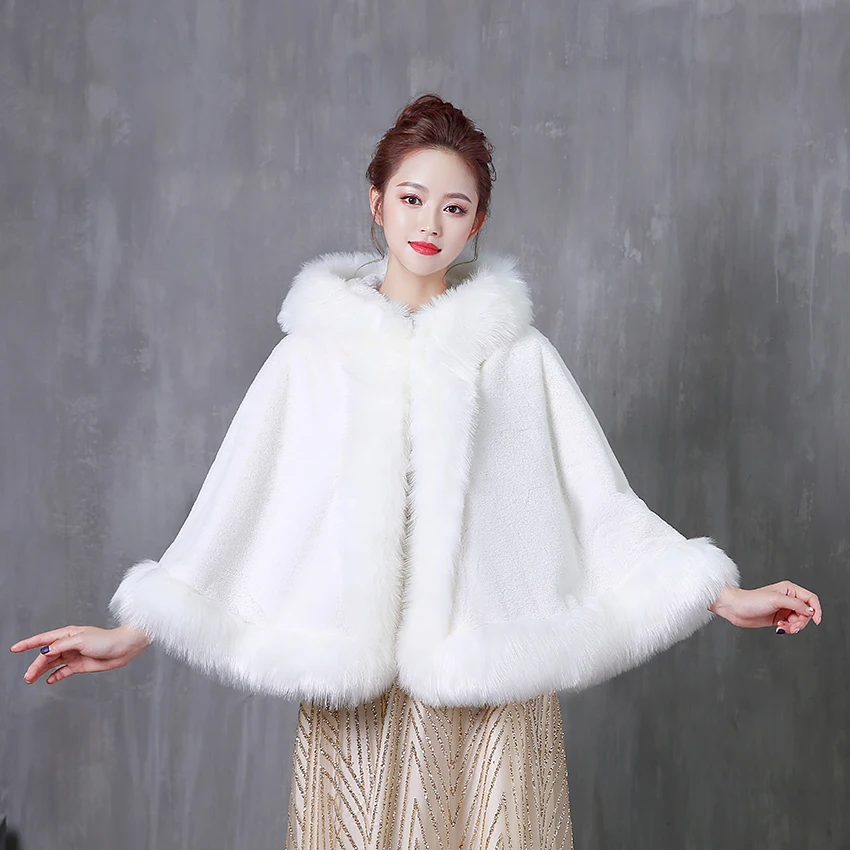 2019 New Arrival Bridal Wraps Shawls Warm Women Wedding Bolero