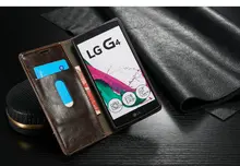 Чехол для телефона LG G4 роскошный оригинальный бренд кожа Магнитный авто флип держателя карты Чехол для G4