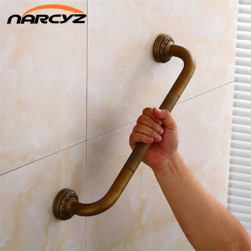 Grab Bars Antique/Black Bathroom Tub Toilet Handrail Grab Bar Shower Safety Support Handle Towel Rack Bathroom accessories 9206K Grab Bars Antique/Black Bathroom Tub Toilet Handrail Grab Bar Shower Safety Support Handle Towel Rack Bathroom accessories 9206K