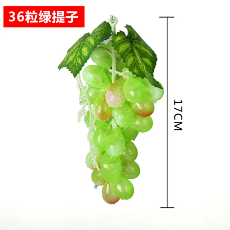 18 CHENCHENG искусственные фрукты, 1 шт., искусственный виноград, сделай сам, пластиковые искусственные фрукты, Рождество, украшение для дома, свадьбы, имитация фруктов - Цвет: 18
