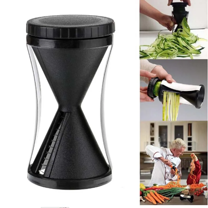 Vegetable Fruit Spiral Slicer Spirelli Graters Cucumber Carrots Boodle Spiralizer Julienne
