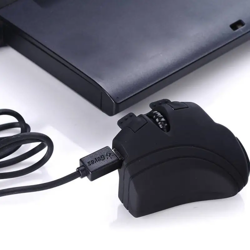 USB заряжаемый 2 4G беспроводной мини палец кольца мышь портативный оптический