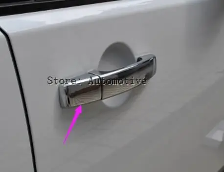 

Car Side Door Handle Cover 8pcs For Land Rover LR4 Discovery 4 2010-2015