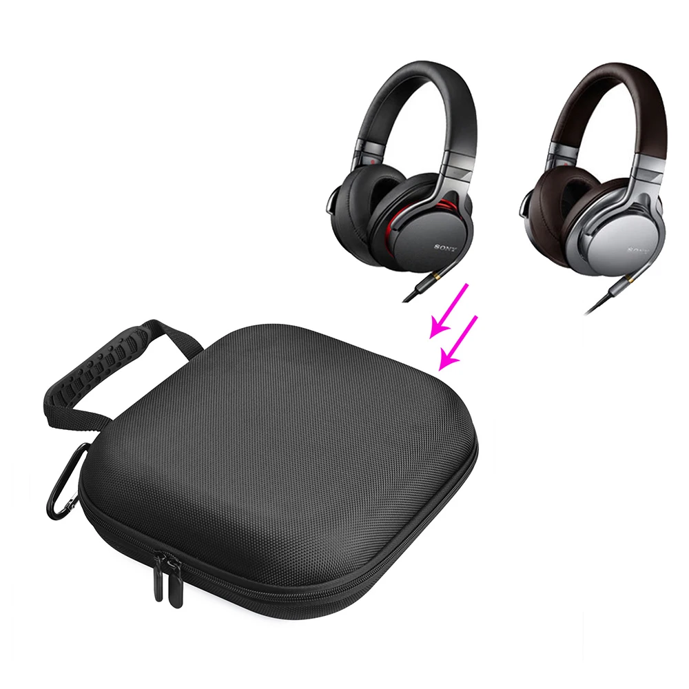 New Hard EVA Portable Headphone Carry Case for Sony WH CH500 MDR ZX310 MDR ZX110AP Headphones for ATH M50x ATH M40x Hard Bags
