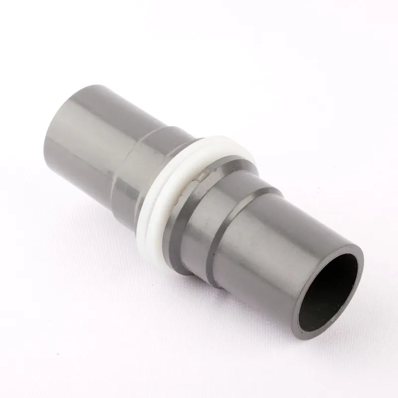 1pc Inner Dia. 40mm Fish Tank PVC Drainage Joint Water Aquarium Pipe