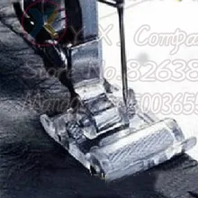 1 шт. хорошая qality домашняя швейная машина пластиковый рулон прижимной лапки для использования в коже