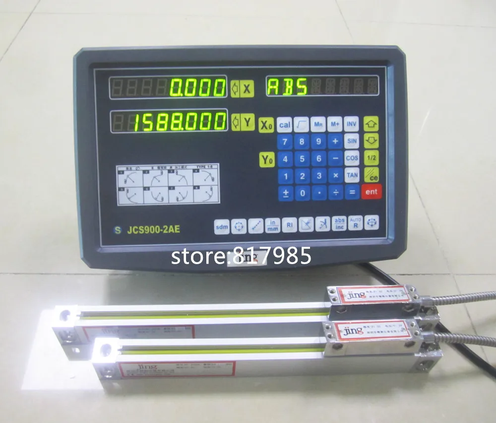 Buy 9X36 42 49" 2 Axis digital readout with high