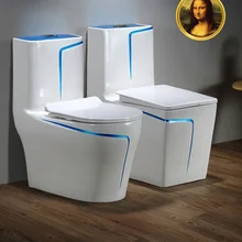 Мона Лиза обычный бытовой смывной туалет цвет Европейский керамический насосный персональный сифон туалет