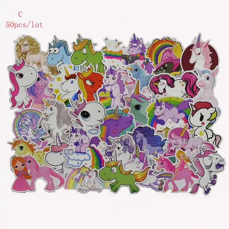 

50 Pcs SuperHero Cartoon Vinyl Stickers for Fashion Street graffiti Laptop Motorcycle Bike Car Styling Home Decals Cool Sticker