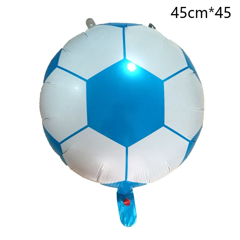 1 шт. 18 дюймов футбол баскетбол волейбол Фольга Воздушный шар с футбольным мячом, металлический полиэфирный шар украшения на вечеринку дня рождения поставки - Цвет: D