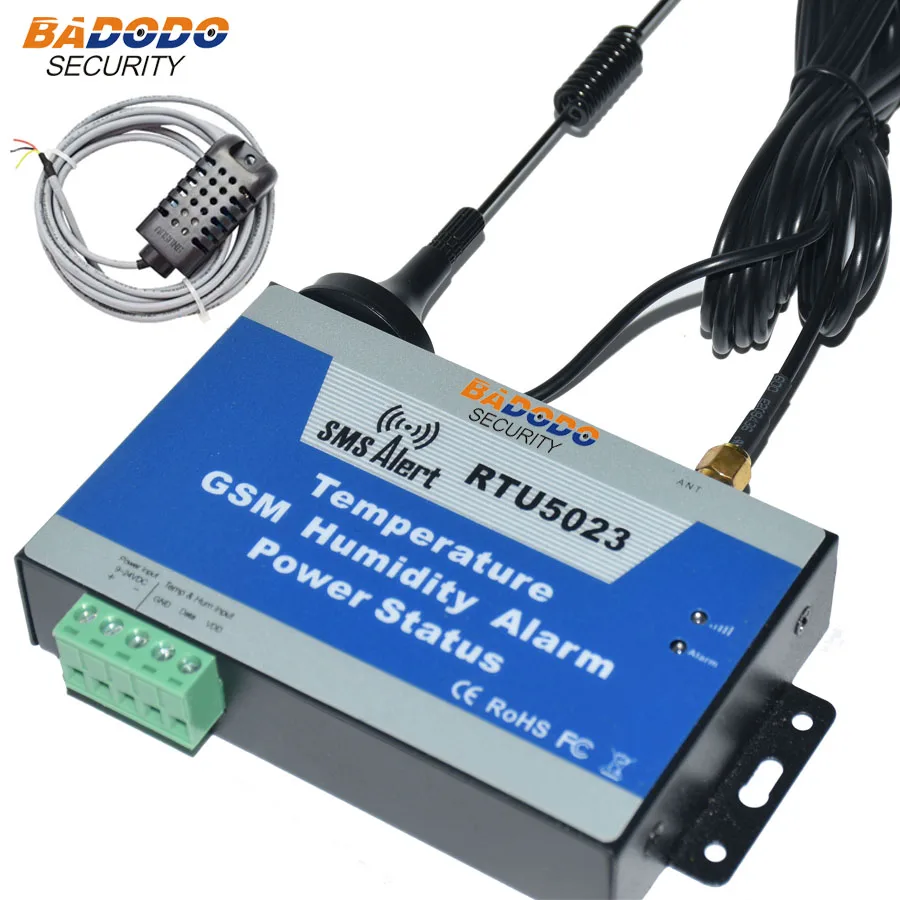 Сигнализация Badodo GSM 3G с датчиком температуры и влажности в зеленом доме|Комплекты