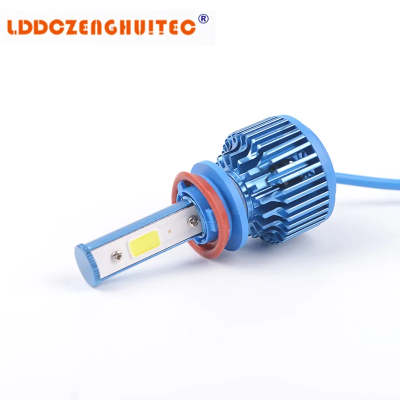 

LDDCZENGHUITEC H7 LED Headlight Headlamp 360 degree fix 12-24V COB Conversion kit 3000lm 6000k H1 H3 H11 H4 9005 9006 880 881