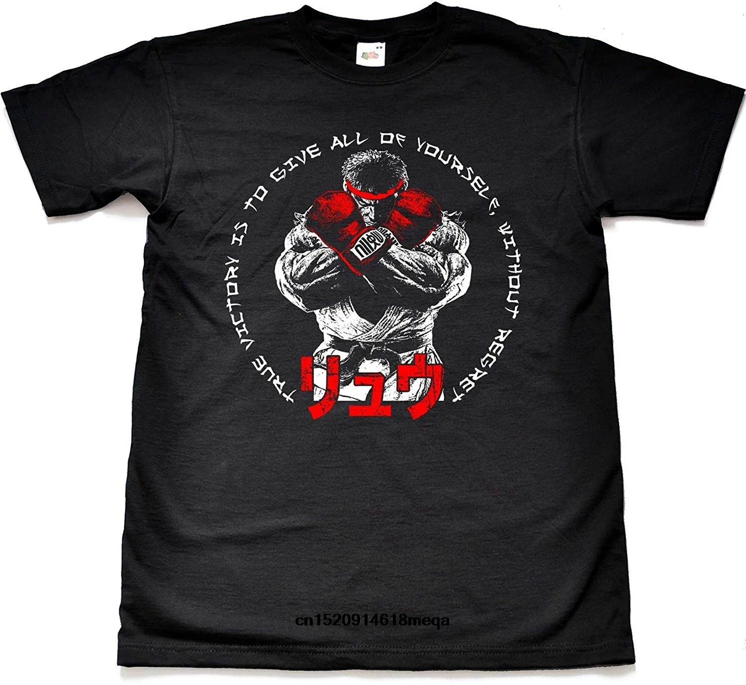 Мужская крутая футболка Ryu True Win Fighter|Футболки| |