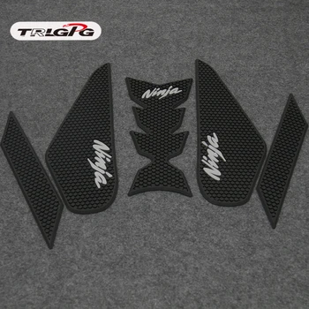 

For KAWASAKI NINJA400 NINJA 400 2018-2019 Rubber material tank cushion side protector tank slip sticker