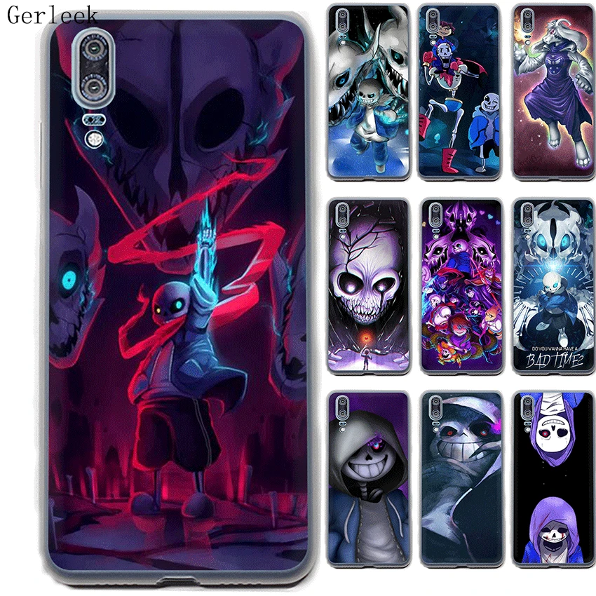 Чехол Desxz Undertale Sans для Huawei Honor 6A 6C 7A Pro 7C 7X 8X 9 10 Lite Note 8C Play Cover Shell | Мобильные телефоны и