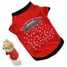 Excessive High quality 2016 canine clothes Pet Canine garments small Costume low-cost wears Garments T-shirt Summer season chihuahua merchandise for canines