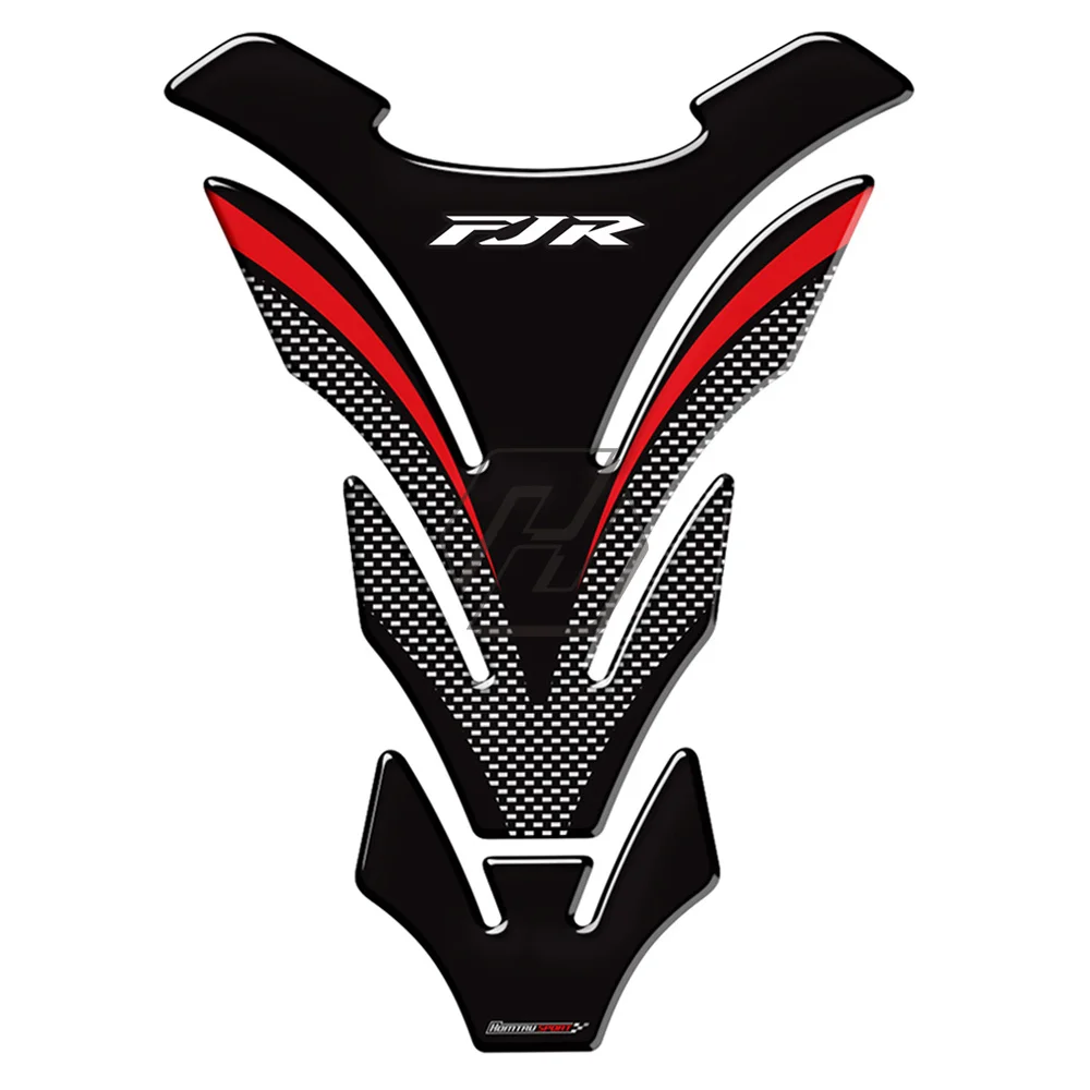 

3D Carbon-look Motorcycle Tank Pad Protector Decal Stickers Case for yamaha FJR 1300 FJR1300 A AS ABS