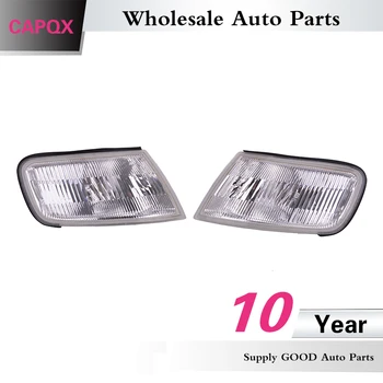 

CAPQX 2PCS Right & Left white color Front headlight POSITION &SIDE MARKER LIGHT LAMP ASSY For ACCORD 1994 1995 1996 1997 CD4 CD5