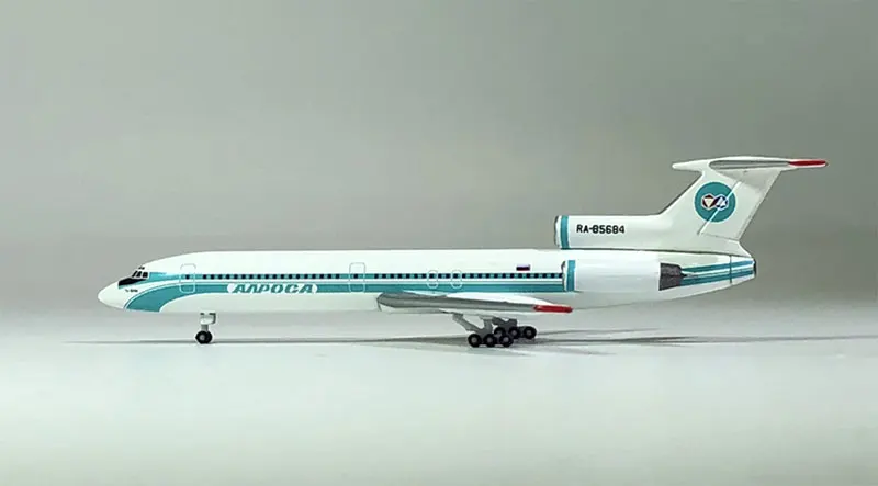 1: 500 Аэрофлот RA 85684 Туполев Tu 154M статические металлические Весы Модель