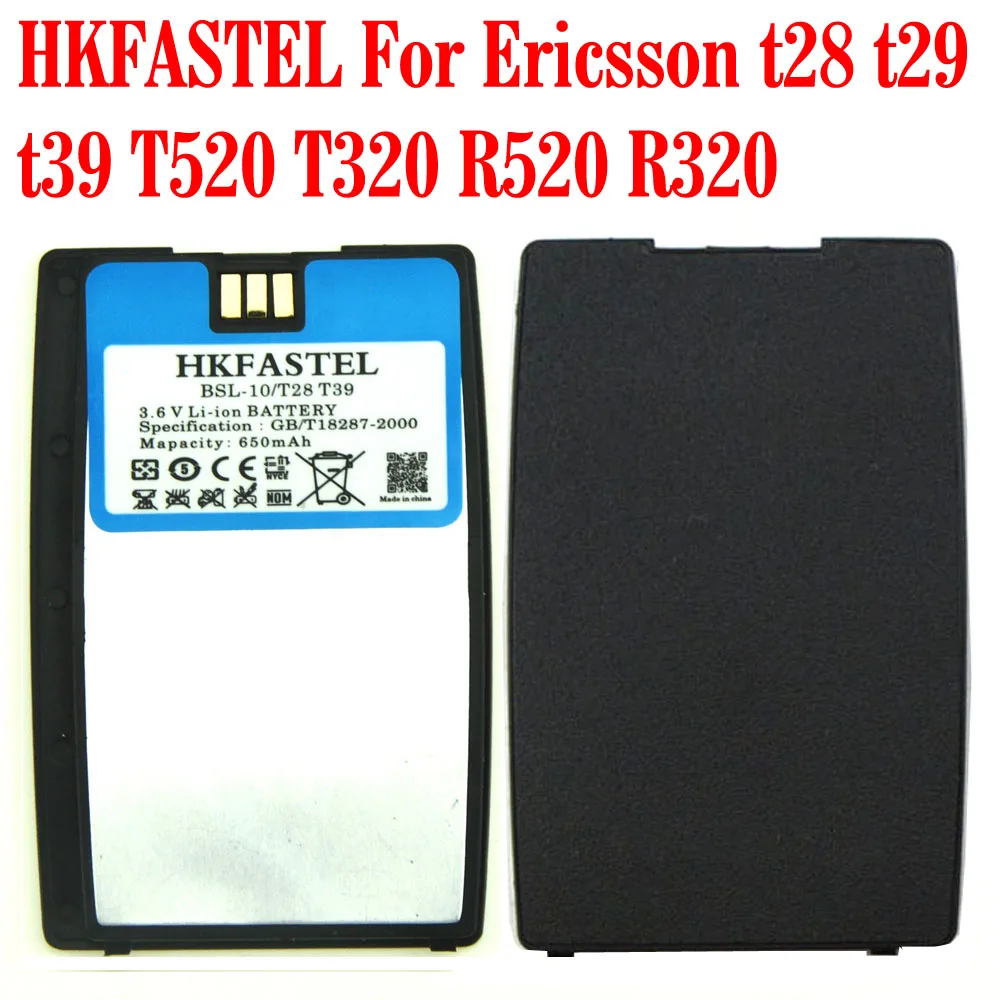 Новая стандартная литий ионная батарея HKFASTEL для Ericsson t28 t29 t39 T520 T320 R520 R320