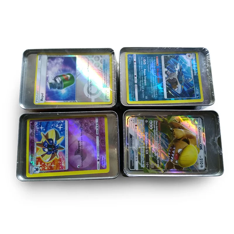 42 карты/коробка GX Мега Покемон Сияющие карты игра битва карт торговые карты игра детская игрушка «Покемон»