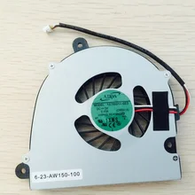 SSEA ноутбук вентилятор охлаждения процессора для Clevo W110 W110ER W150 W150HR W170 Вентилятор Кулер P/N AB7605HX-GE3 CWB41x CWB4100