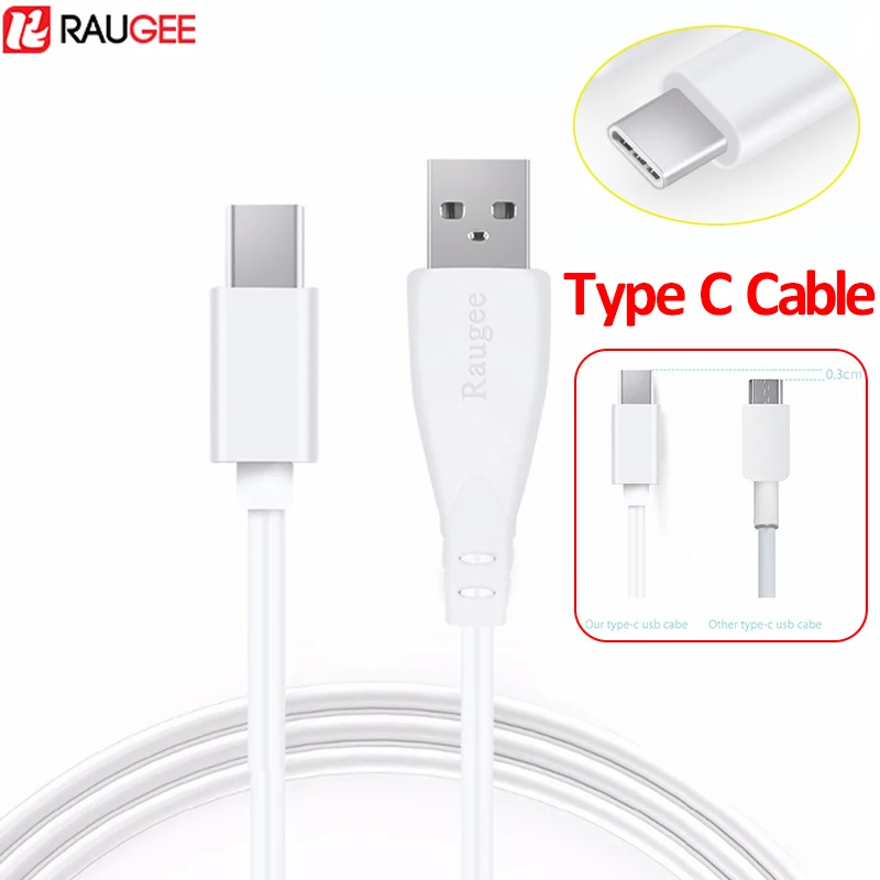 

Raugee Type-C Cable For USB Type C 1M Charging Data Cord Adapter Charger Cable For Blackview BV9500 Pro BV9600 Pro BV6800 Pro