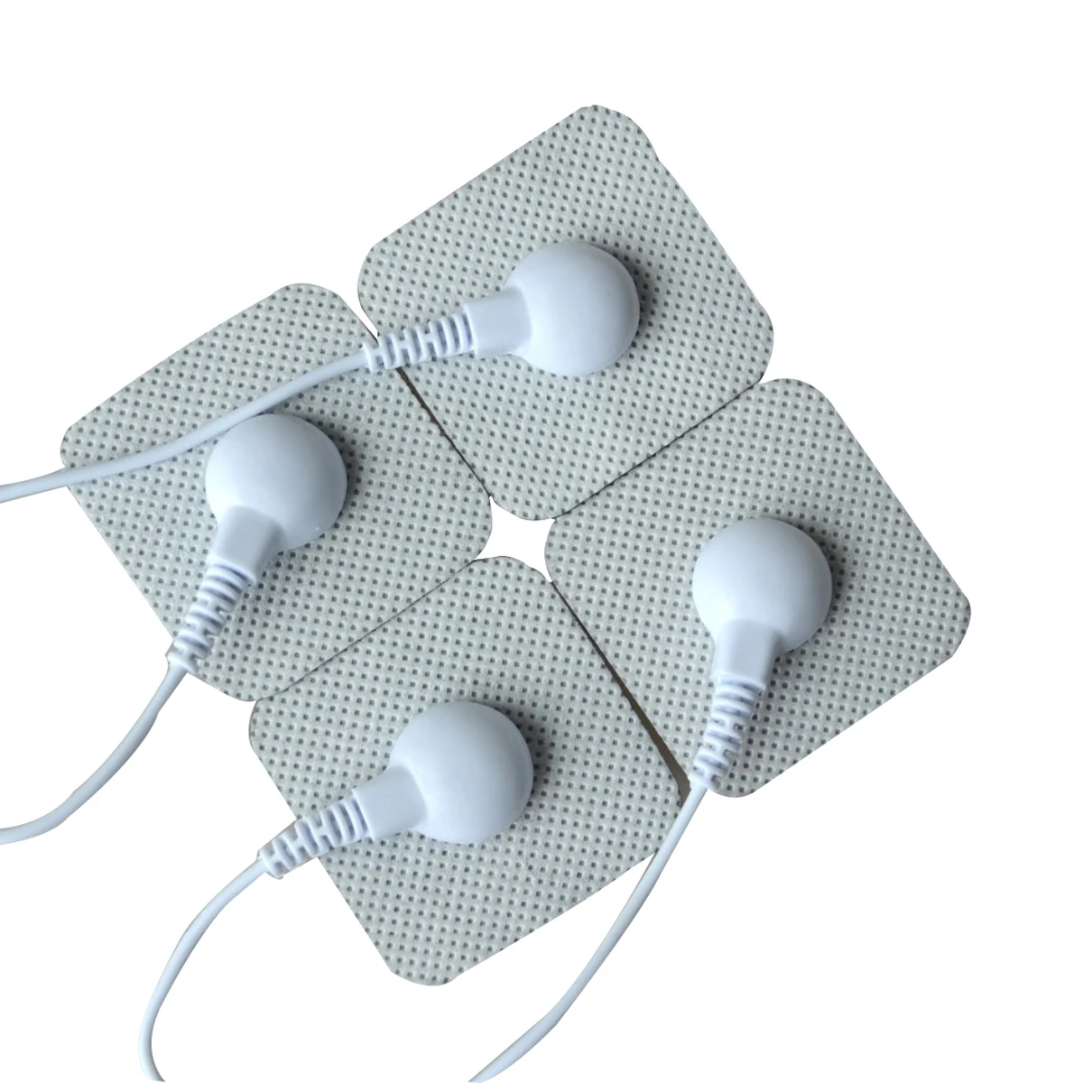 20Pairs/Pack Electrode Pads TENs Digital Therapy Massage Machine Patch + 30Pcs/Lot 3.5mm 4 In 1