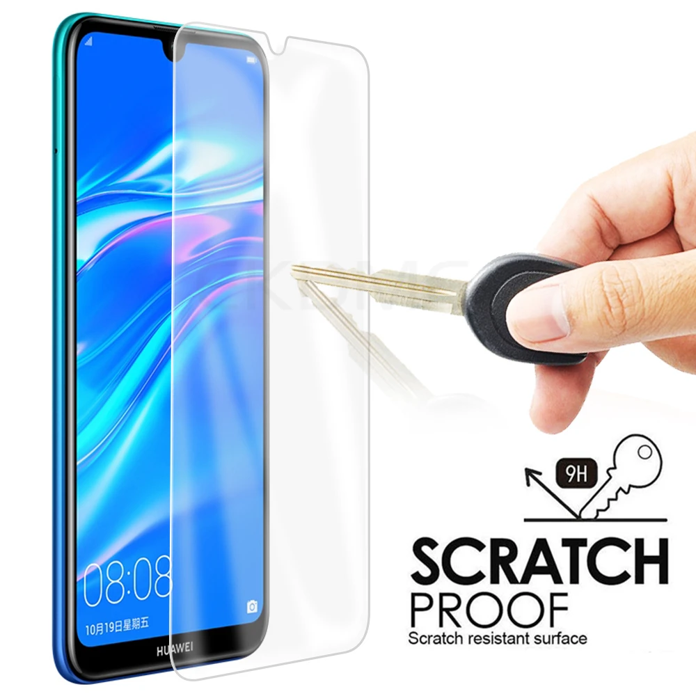 Закаленное стекло для Huawei Y7 2019 Prime 9H 2.5D Защитная пленка экрана Pro защитное |