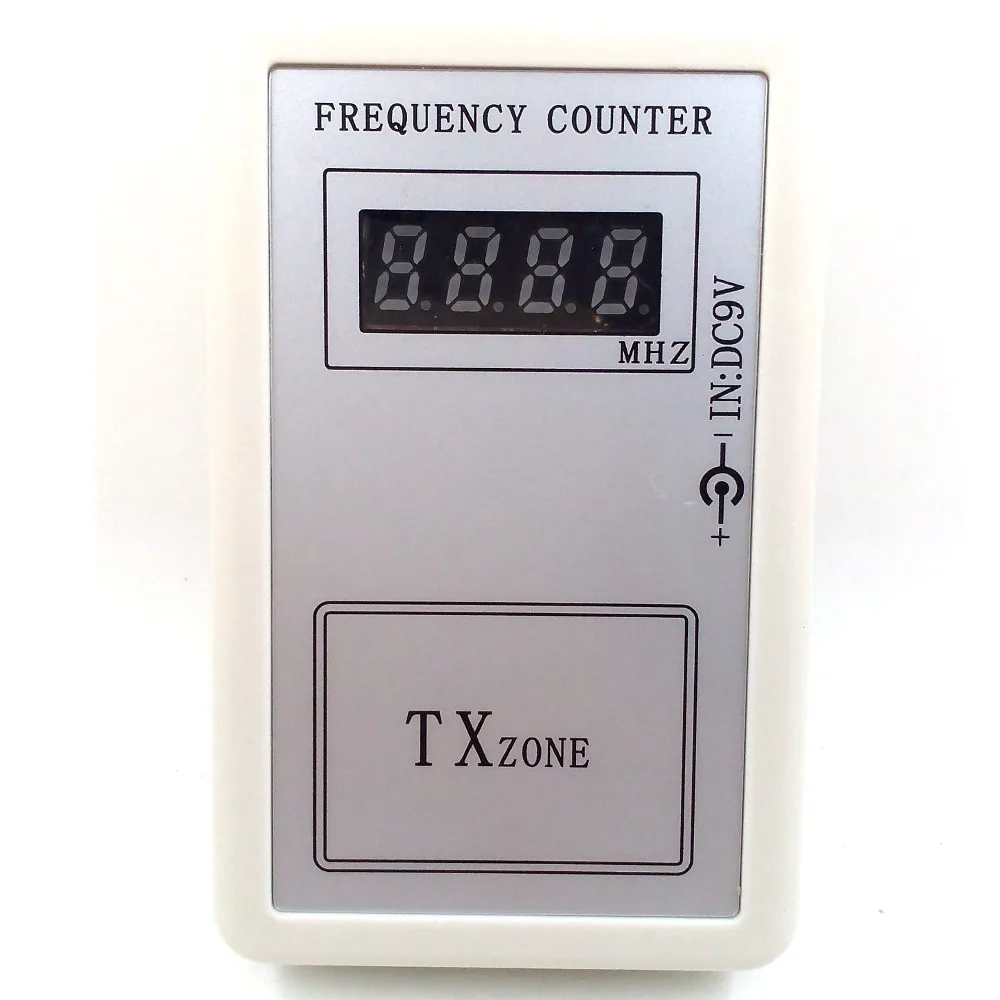 Handheld frequency tester frequency meter digital frequency meter TXzone Frequency Counter 250-450Mhz Frequency Remote Reader 1