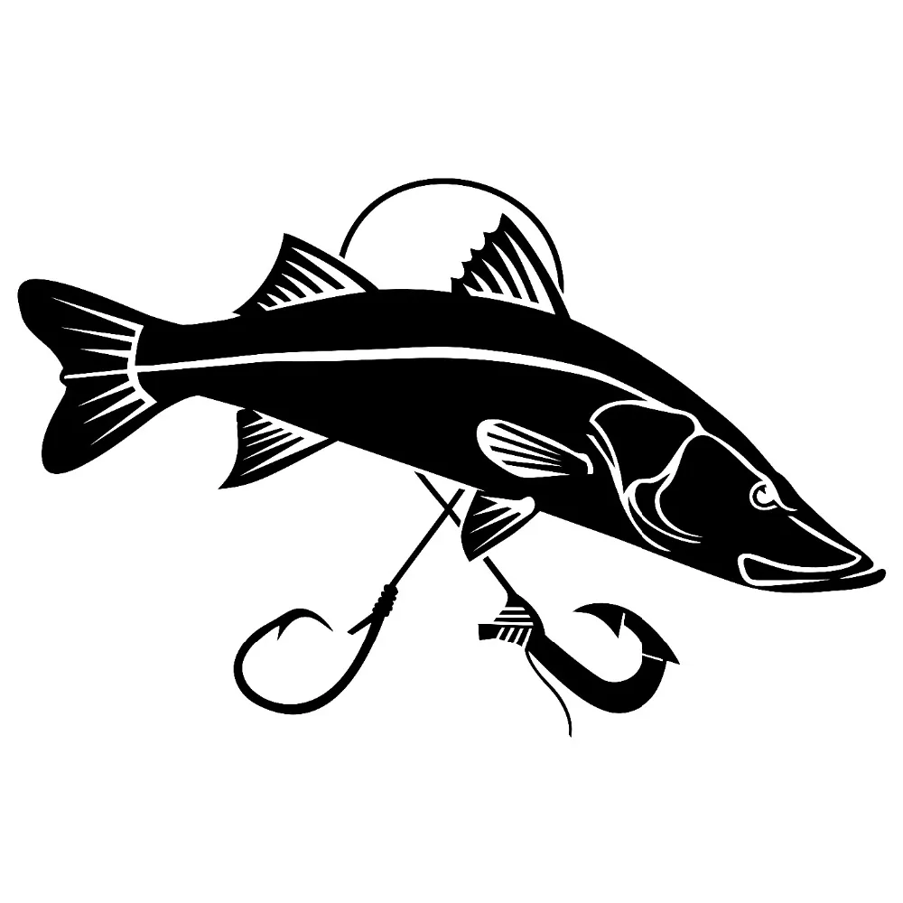 Новый дизайн Snook Виниловая наклейка для автомобиля креативные Наклейки декора
