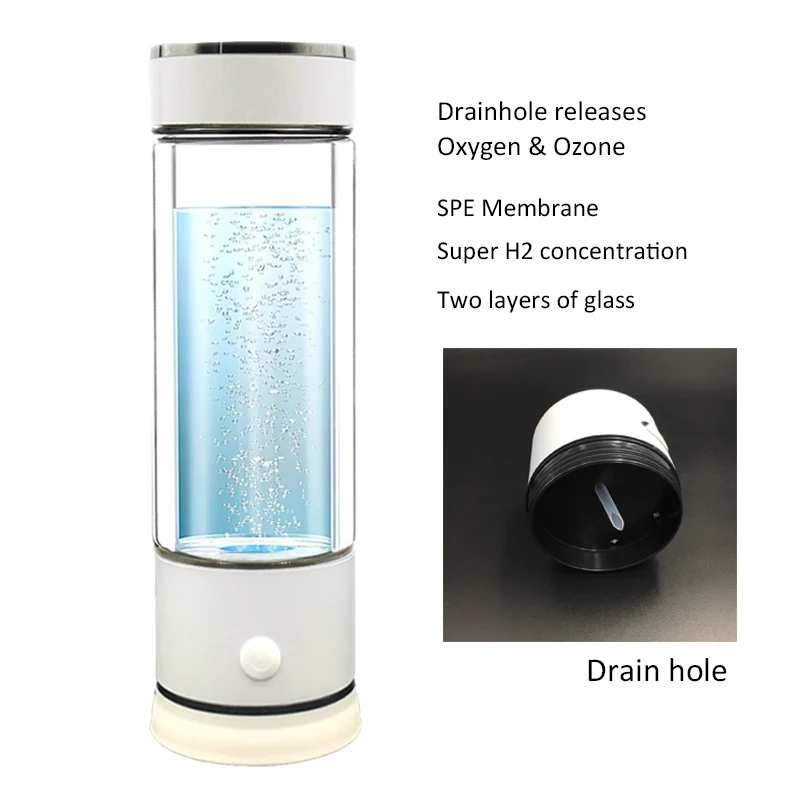 

The 5th Generation Hydrogen Rich Water Generator Ionizer with Drain Hole no ozone
