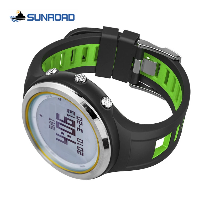 Мужские спортивные часы SUNROAD водонепроницаемые с компасом секундомером