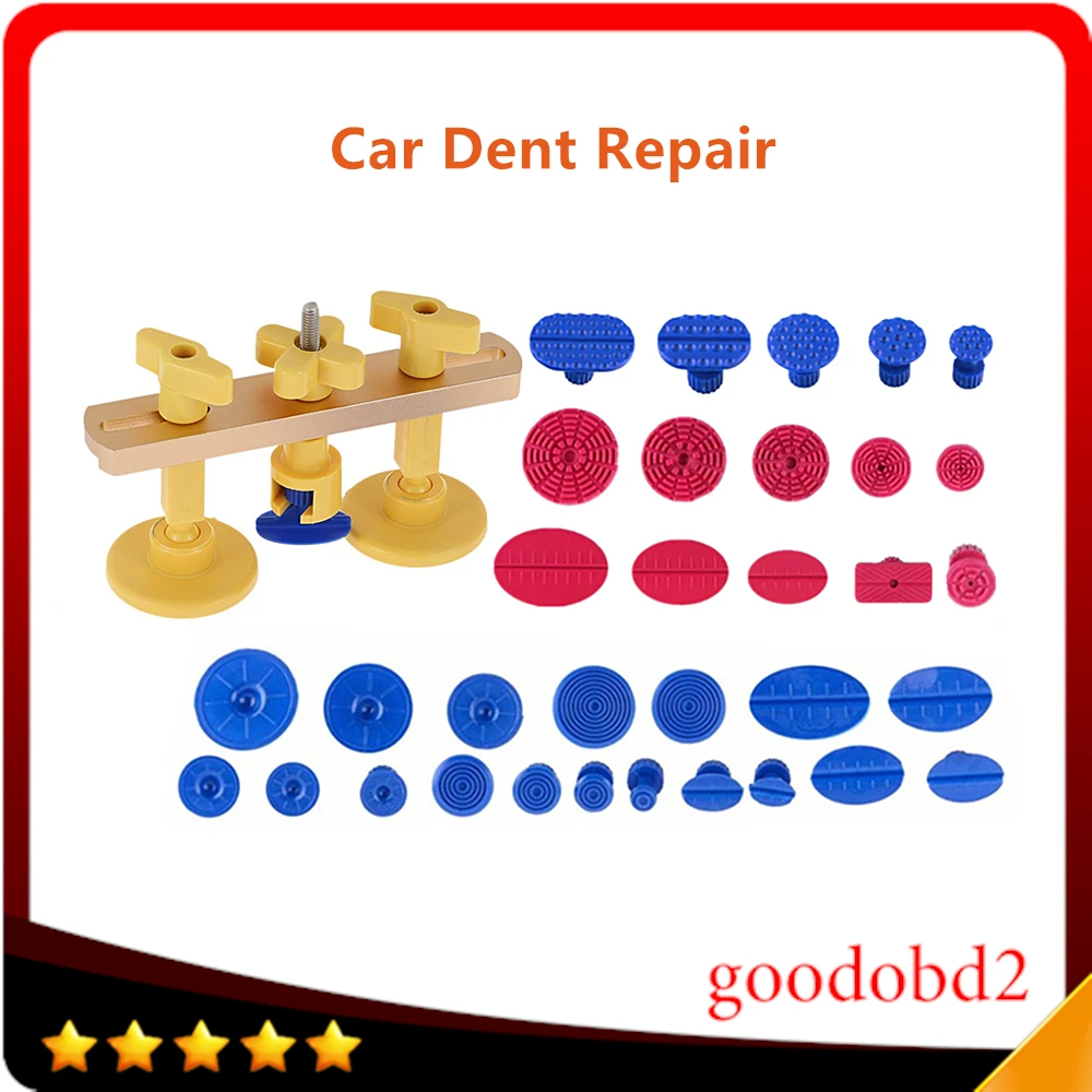 

Auto PDR Tool Kit Plastic Glue Tab Remove Dents Puller Kit Paintless Dent Repair Tools for Car Body work Dent Repair
