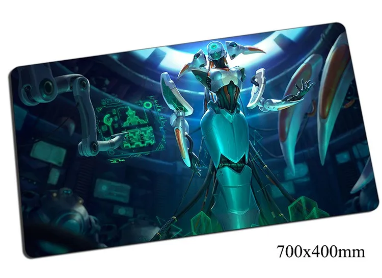 Коврик для мыши lisсандра 700x400x2 мм игровой коврик lol Ice Witch компьютер новые игровые