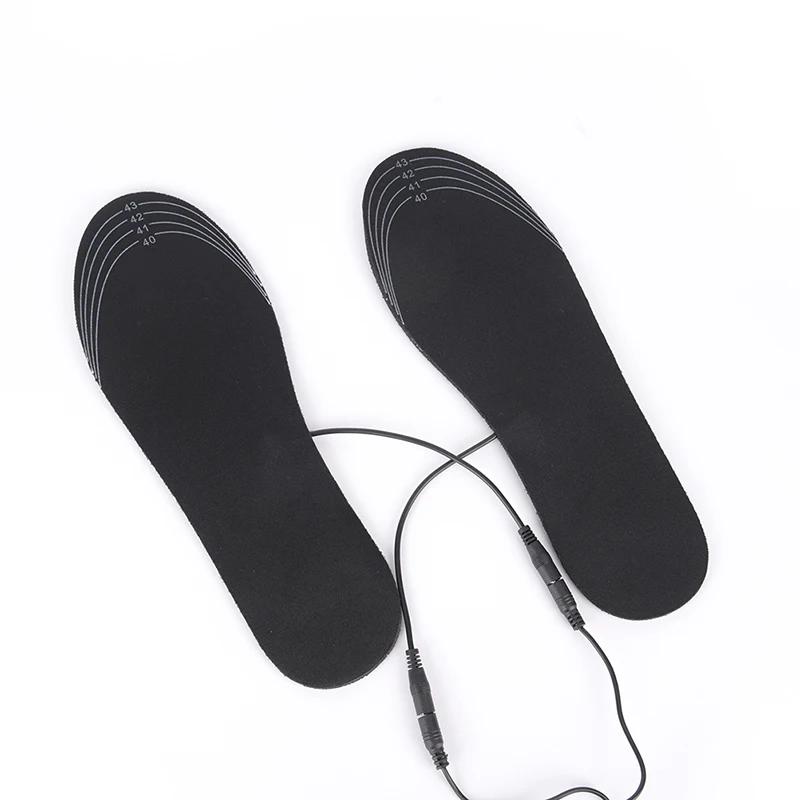 USB Heated Insoles Rechargeable Battery Electric Warmer Shoes Heater Winter Keep Warm Electrically Thermal Insole 1Pair | Обувь