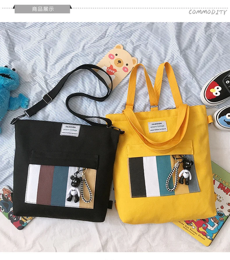 Женские сумки с вертикальной бахромой, тканевая сумка-тоут, Хлопковая сумка для покупок, путешествий, женские многоразовые сумки через плечо, сумки для покупок
